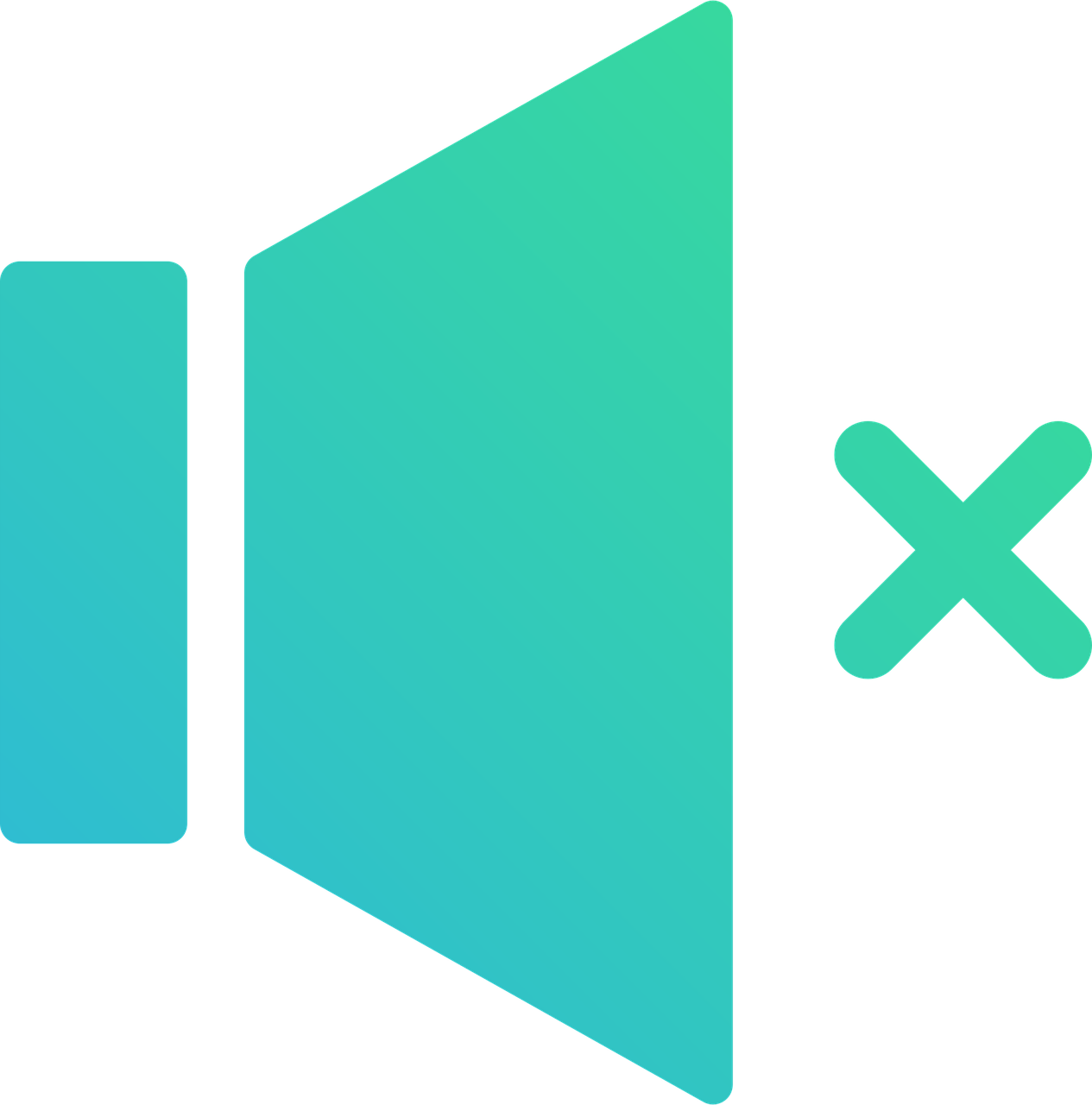 Ícone Áudio Desliga